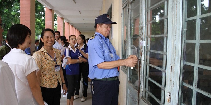 Nhân viên bảo vệ có chế độ thời gian làm việc, nghỉ ngơi
