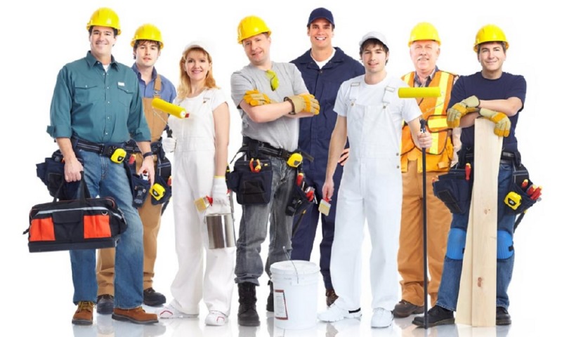 Lao động phải mang đầy đủ các thiết bị bảo hộ