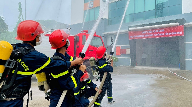 Diễn tập PCCC kho hàng cần diễn ra chuyên nghiệp