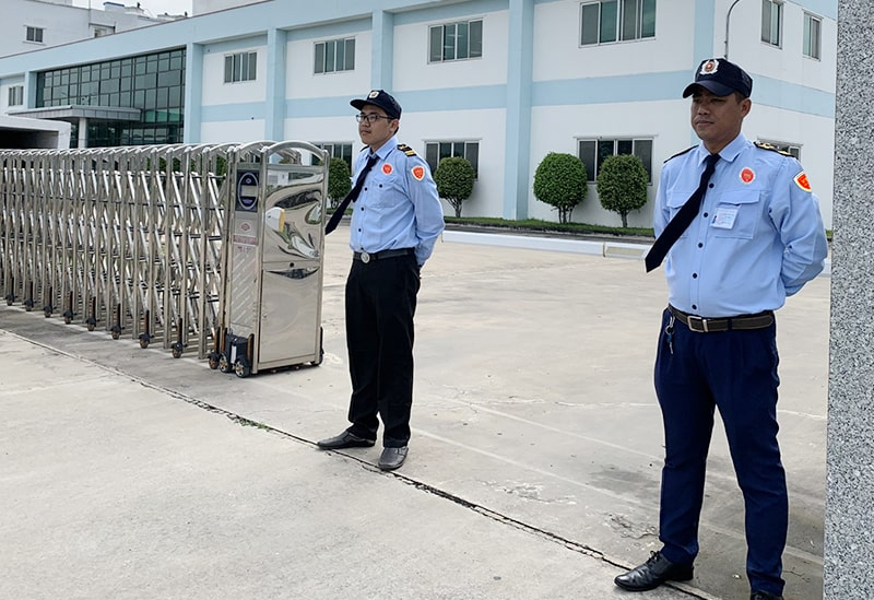 An ninh trong nhà máy đóng vai trò quan trọng
