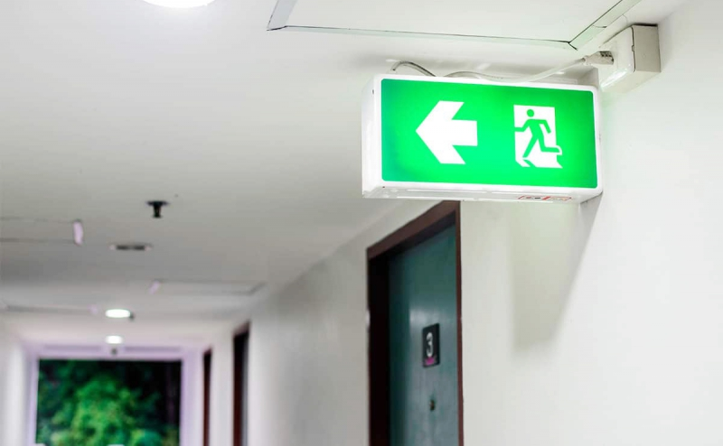 Nên sử dụng các loại đèn thoát hiểm trên thị trường