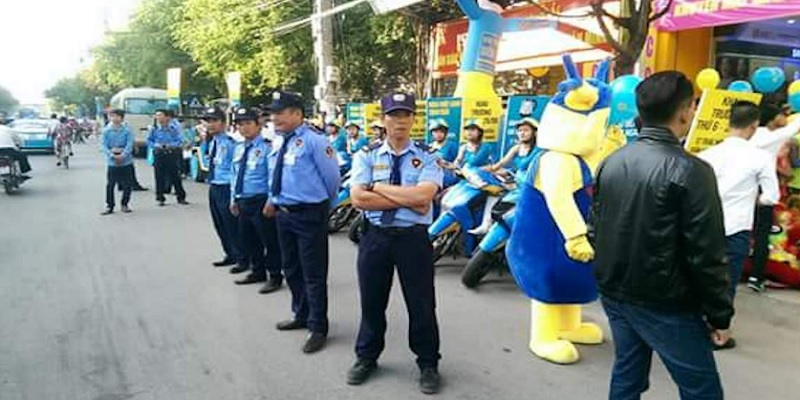 Từng nhiệm vụ trong quy trình bảo vệ hội chợ lớn